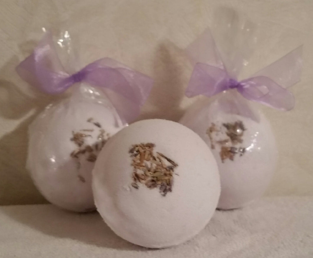 Lavender Champagne Bath Bombs