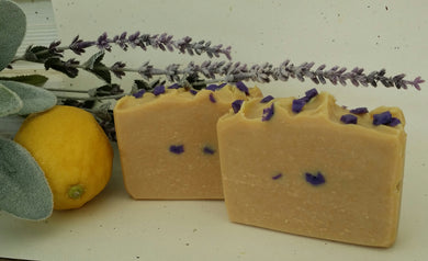 Lavender Lemon Goat Milk Soap