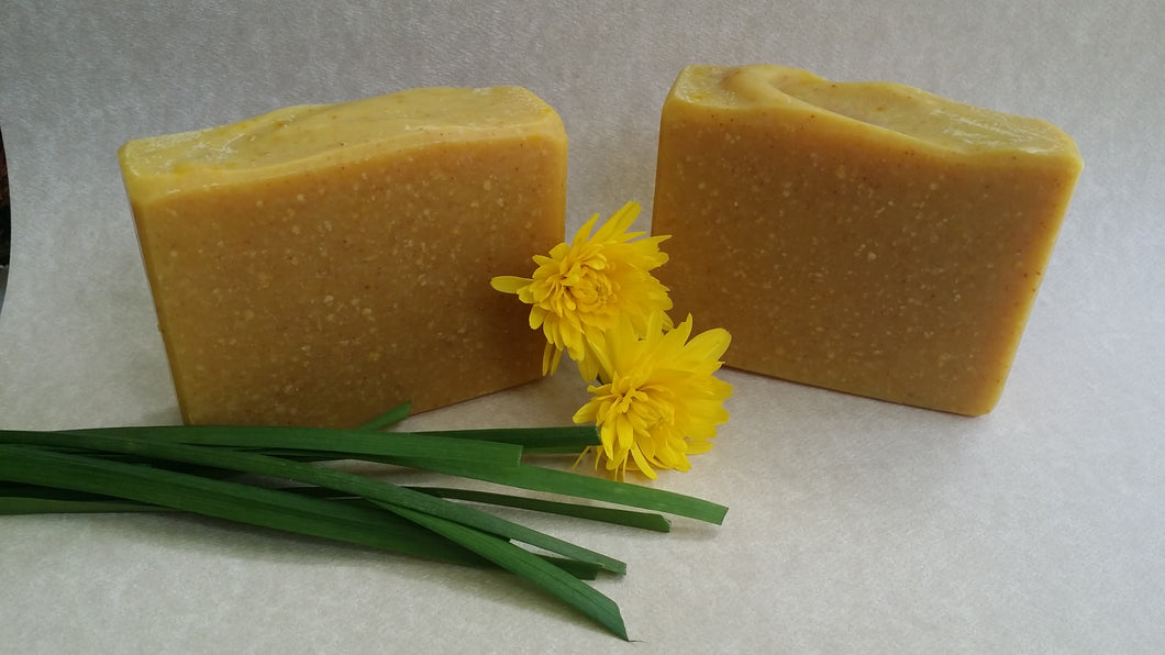 Lemongrass Bergamot Goat Milk Soap