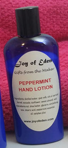 Peppermint All Natural Hand Lotion