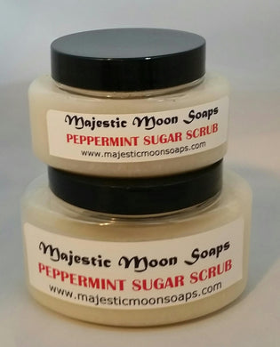 Peppermint Sugar Scrub - 8 oz