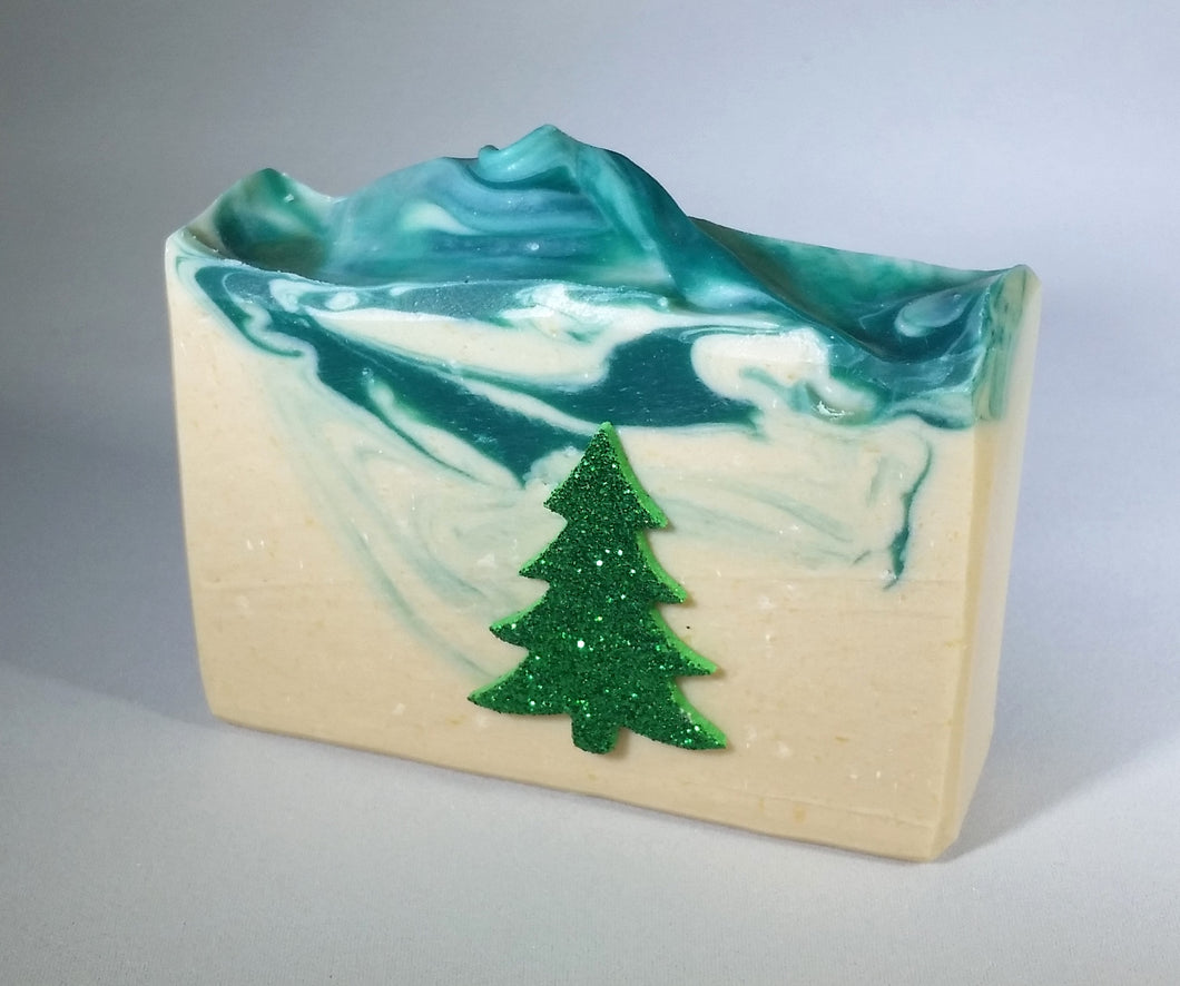 Christmas Tree Goat Milk Soap